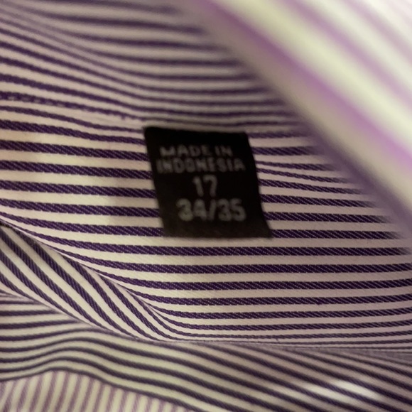 MK button down size 17 - Picture 4 of 7